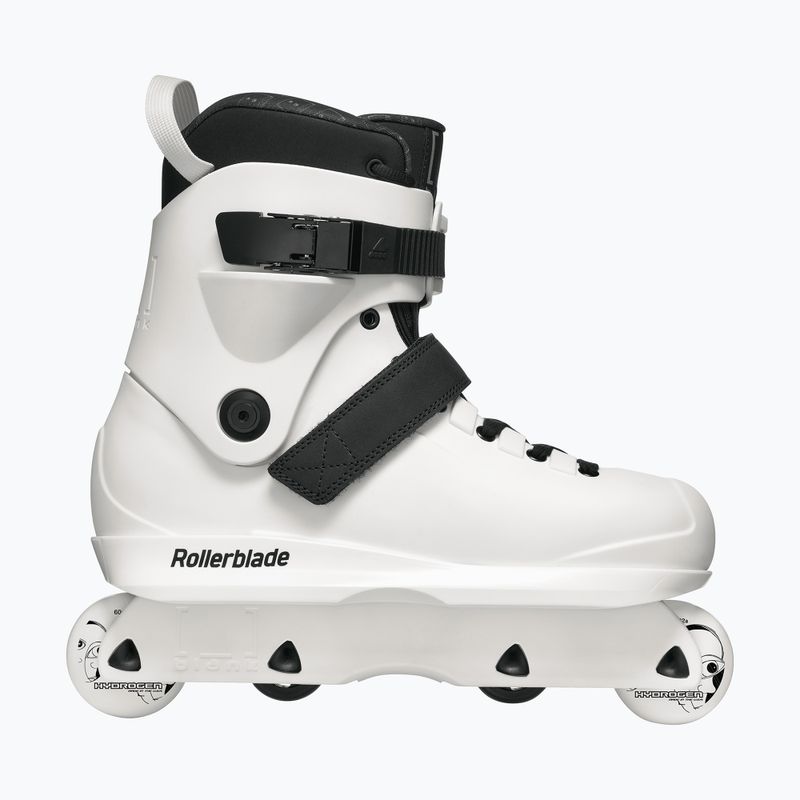 Pánske kolieskové korčule Rollerblade Blank Canvas white 2