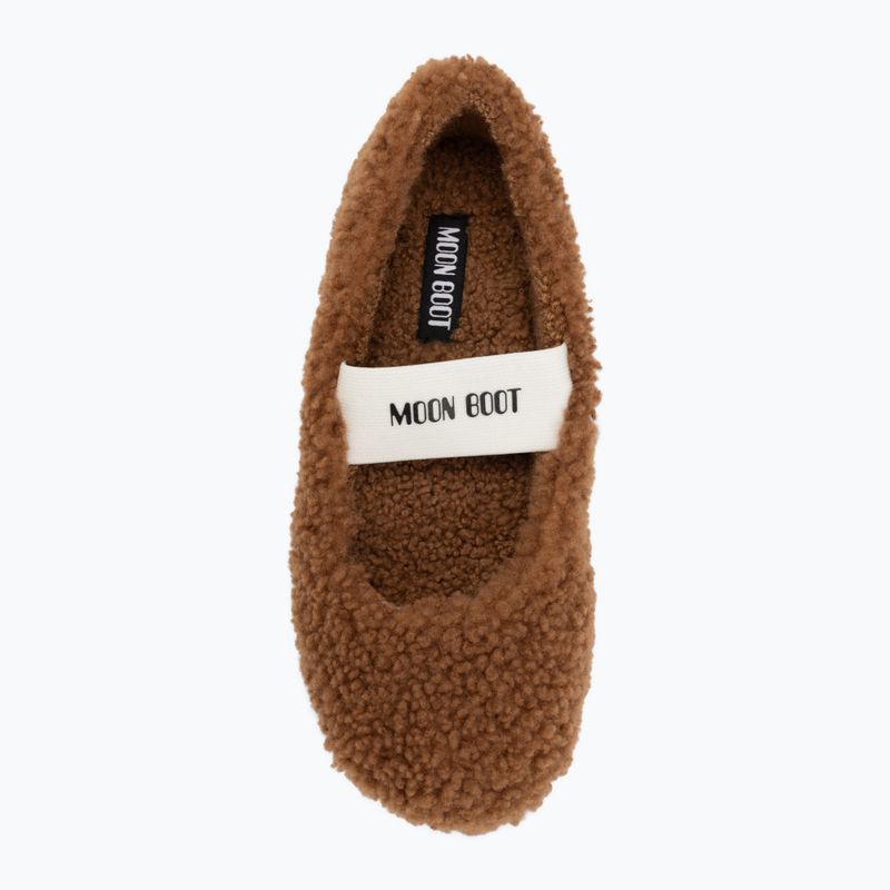 Dámske baleríny Moon Boot Shearling Ballerina cognac 5