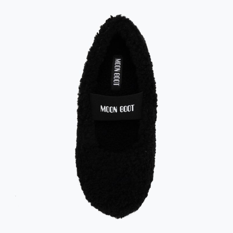 Dámske baleríny Moon Boot Shearling Ballerina čierne 5