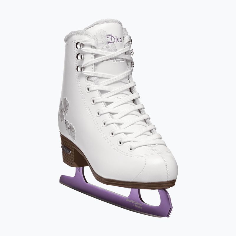 Dámske krasokorčule Bladerunner Diva white/purple 2