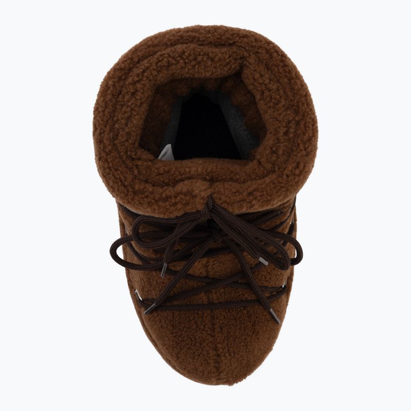 Dámske snehule Moon Boot Icon Low Fleece brown 5