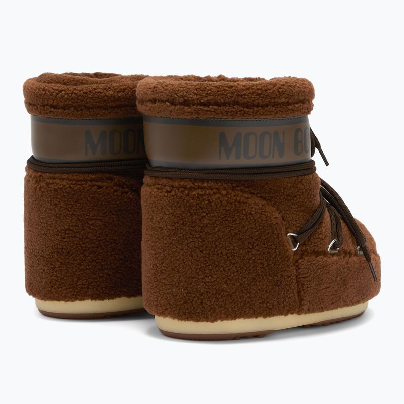 Dámske snehule Moon Boot Icon Low Fleece brown 2
