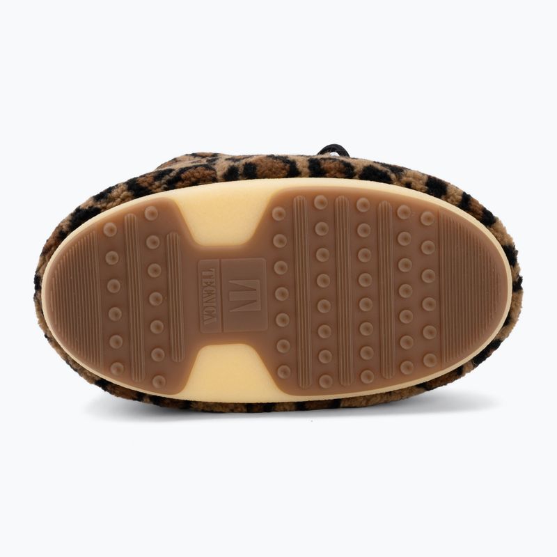 Dámske snehule Moon Boot Icon Low Fleece Leopard cognac/cocoa 4