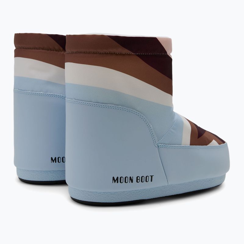 Dámske snehule Moon Boot Icon Low Nolace Comet baby blue/multicolor 2