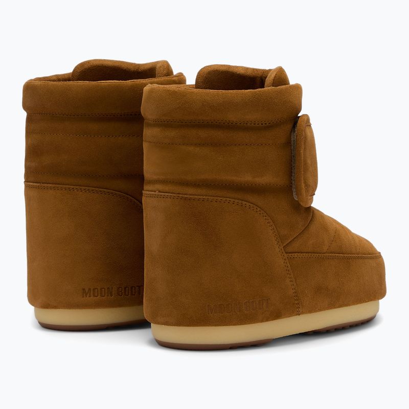 Dámske snehule Moon Boot Icon Strap Suede cognac 2
