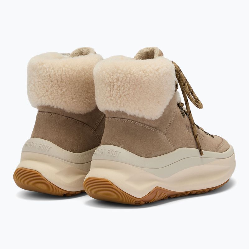 Dámske topánky Moon Boot Moon247 City Shearling Mid sand 2