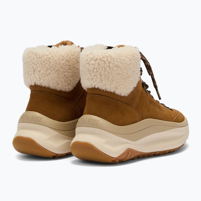 Dámske topánky Moon Boot Moon247 City Shearling Mid cognac 2