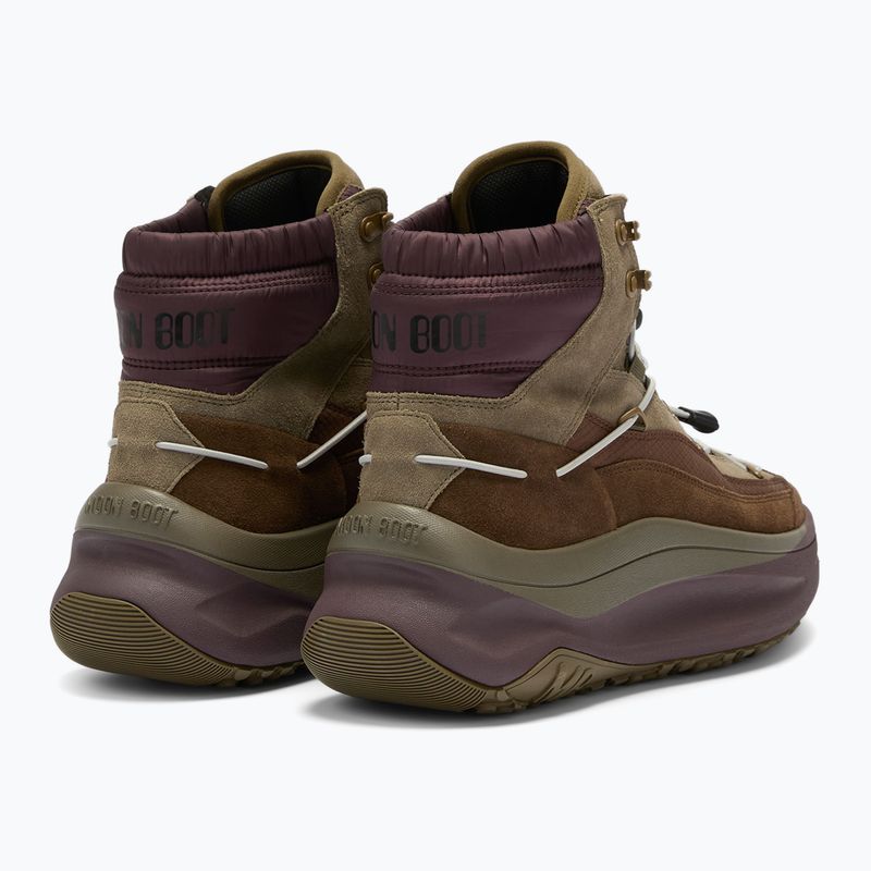 Dámske topánky Moon Boot Moon247 Xlace Mid cargo green/berry brown 2