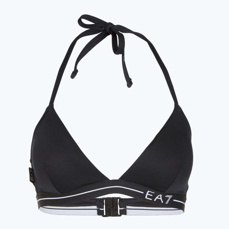 Dámske dvojdielne plavky EA7 Emporio Armani Logo Tape Bikini Triangle black 3