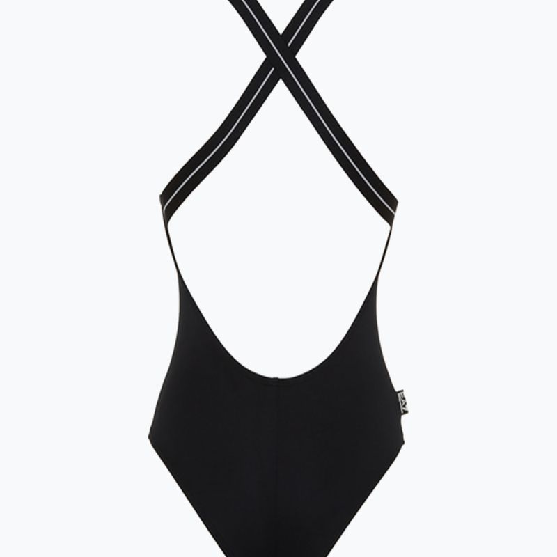 Plavky EA7 Emporio Armani Logo Tape One Piece black 2