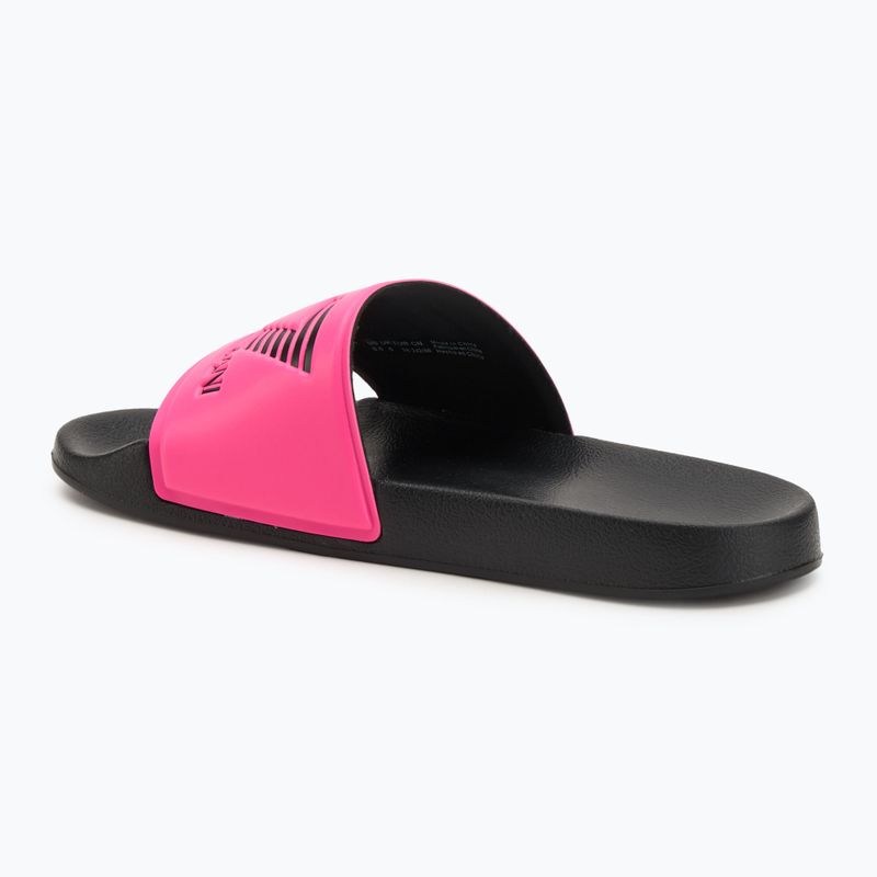 EA7 Emporio Armani Water Sports Visibility žabky pink fluo / black 3