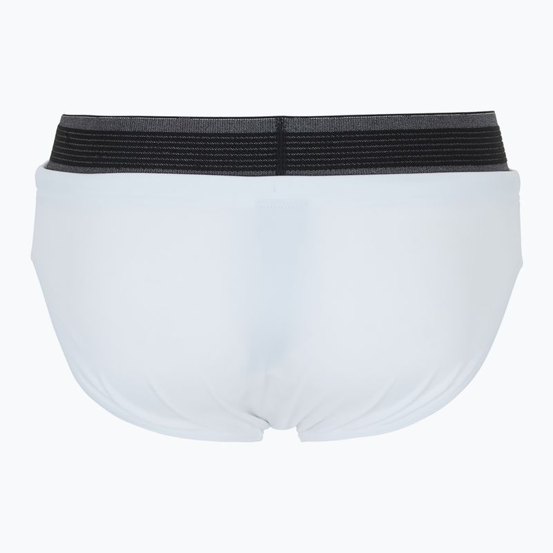 Pánske plavkové nohavičky EA7 Emporio Armani Logo Tape Swim Brief white 2