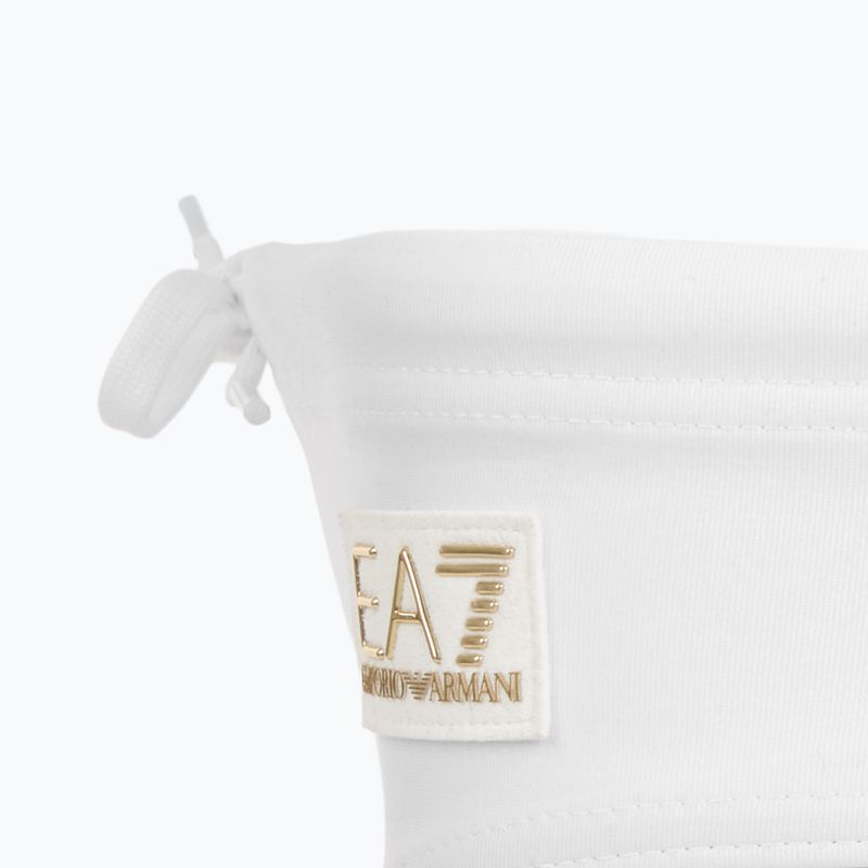 Pánske plavkové nohavičky EA7 Emporio Armani Gold Label biele 4