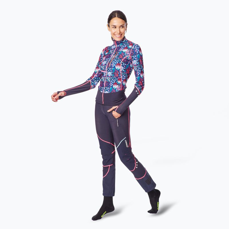 Dámska mikina Crazy Oxygen Printed print leila blue 3