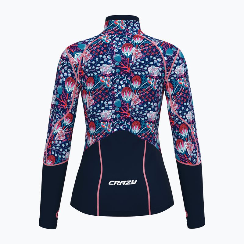 Dámska mikina Crazy Oxygen Printed print leila blue 5