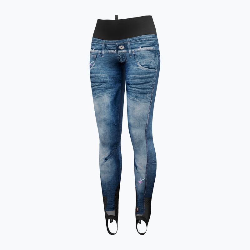 Dámske tepláky Crazy Falls Printed print light jeans