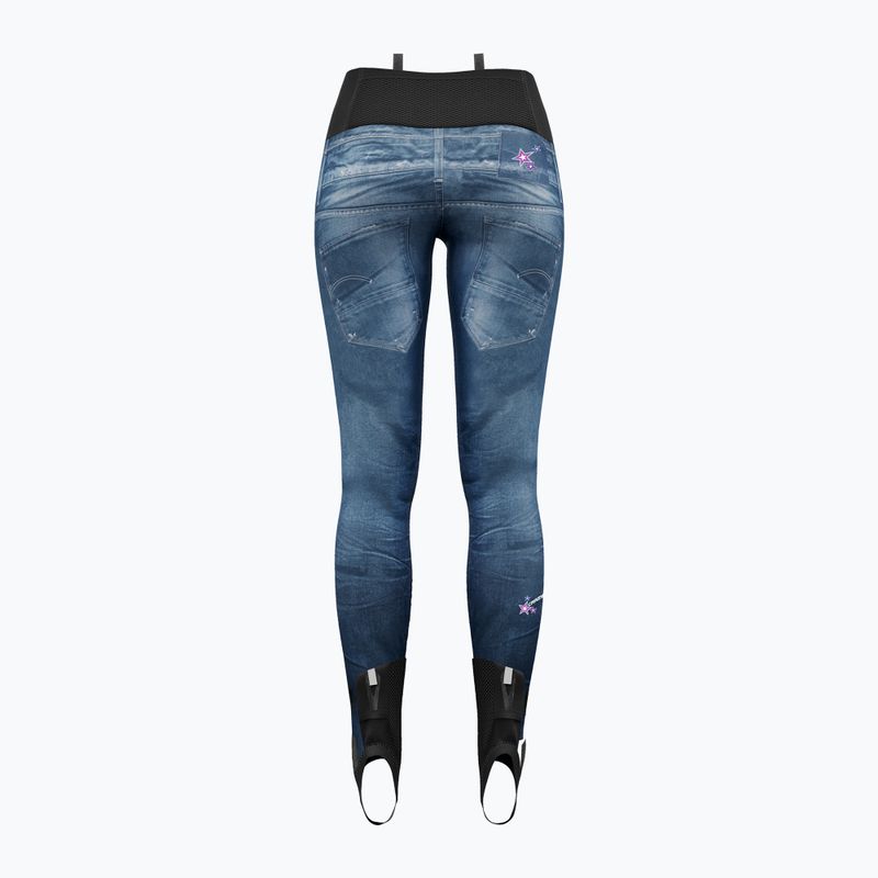 Dámske tepláky Crazy Falls Printed print light jeans 2
