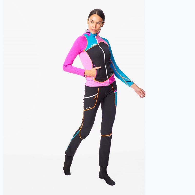 Dámska trekingová mikina Crazy Ionic pop 3