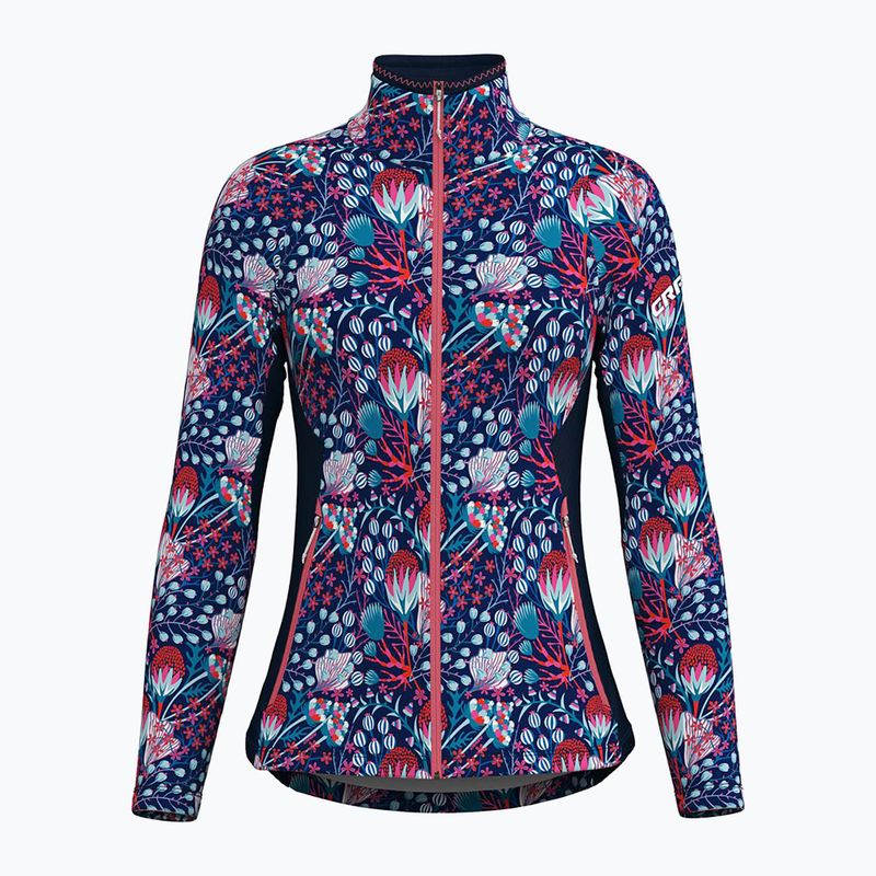 Dámska trekingová mikina Crazy Wonder Magic print lella blue