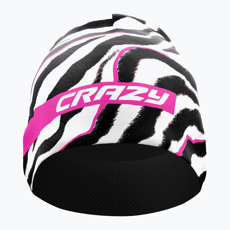 Dámska bežecká čiapka Crazy Spire black/zebra