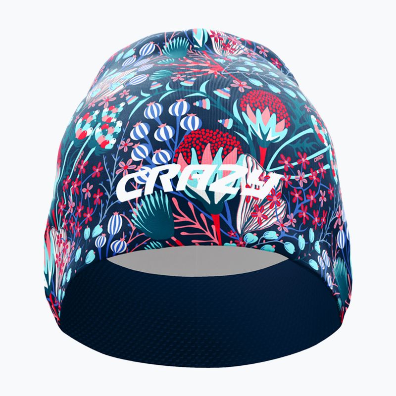 Dámska bežecká čiapka Crazy Spire print leila blue