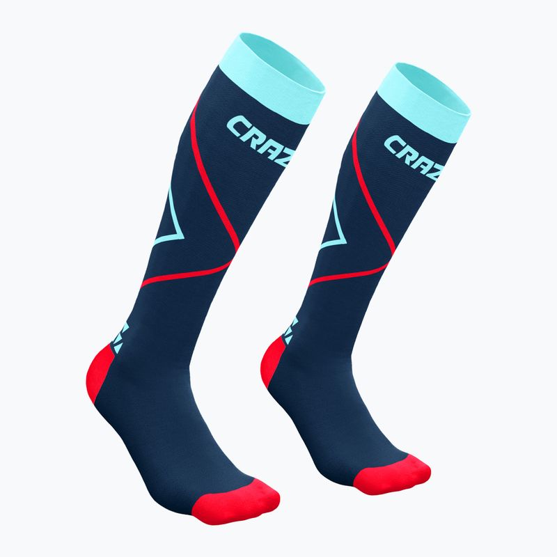 Lyžiarske ponožky Crazy Energy chewing gum