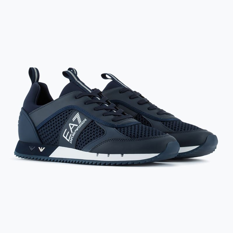 Obuv EA7 Emporio Armani Black & White Laces navy/ white 9