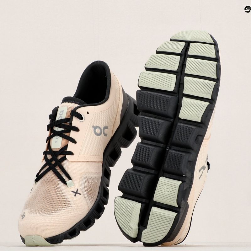 Dámska bežecká obuv On Cloud X 3 beige 6098694 15