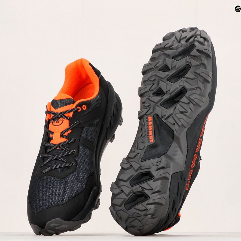 Pánske trekové topánky Mammut Sertig II Low GTX black 12