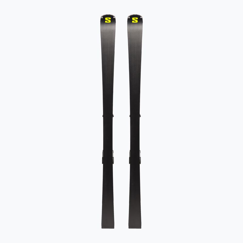 Salomon S Max 1 + M11 GW zjazdové lyže black/yellow L47557 3