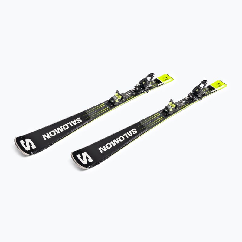 Salomon S Max 1 + M11 GW zjazdové lyže black/yellow L47557 4