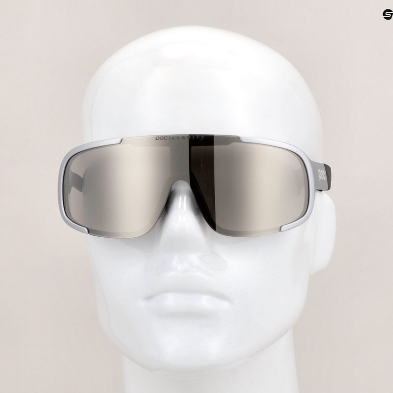 Cyklistické okuliare POC Aspire argentite silver/clarity define silver 6