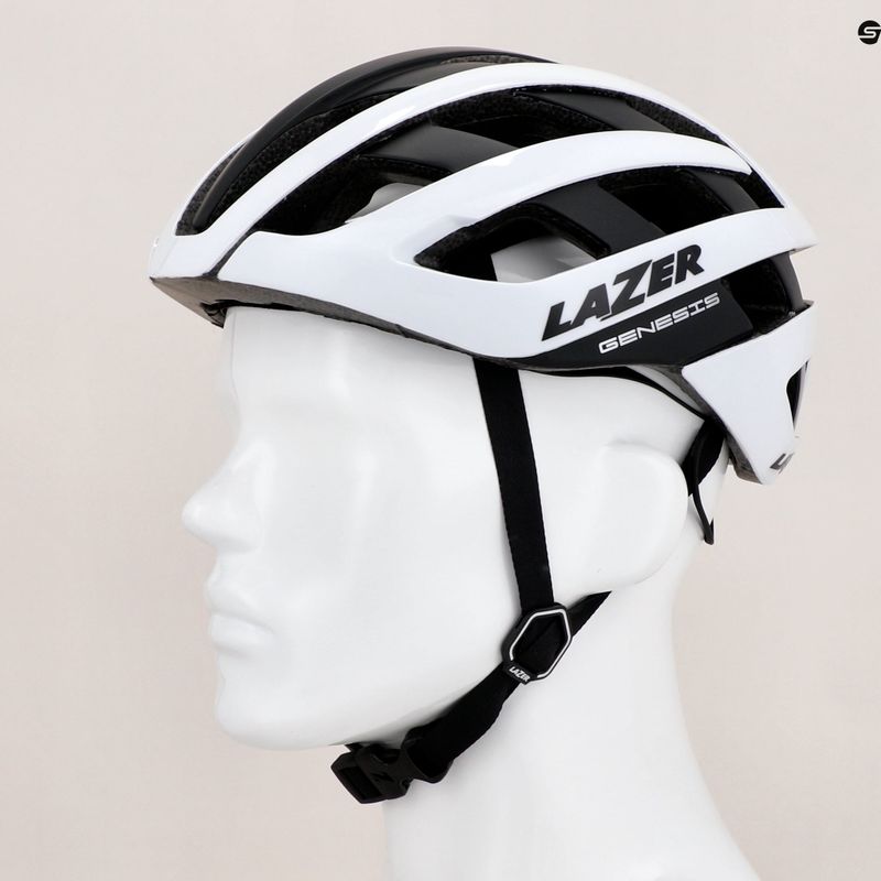 Cyklistická prilba Lazer Genesis biela BLC2207887323 7