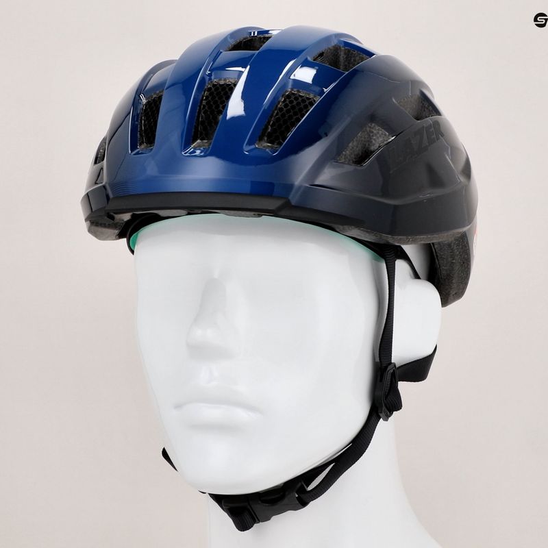 Cyklistická prilba Lazer Codax KC CE-CPSC+net modrá/čierna BLC2237891802 8