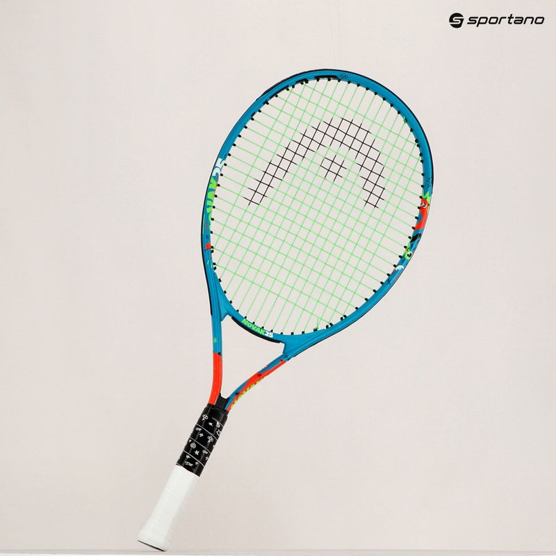 Detská tenisová raketa HEAD Novak 25 modrá 233102 12