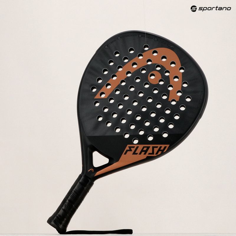 Pádlová raketa HEAD Flash 2023 šedo-oranžová 226143 7