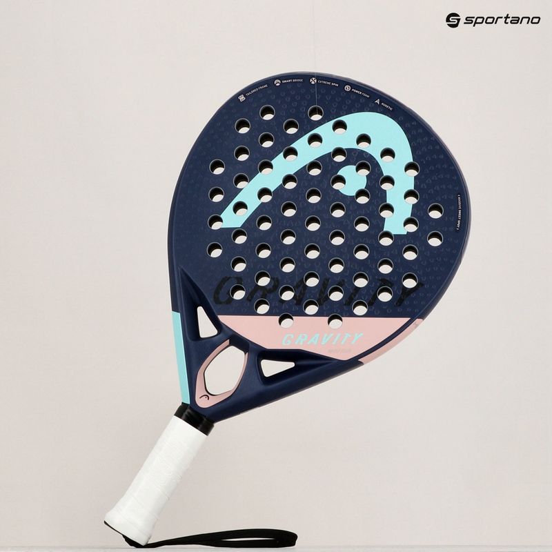 Pádlová raketa HEAD Gravity Motion 2022 navy blue 228172 8