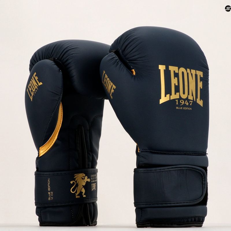 Boxerské rukavice Leone 1947 Blue navy blue GN059B 7