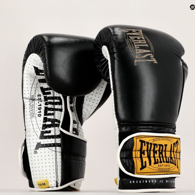 Boxerské rukavice EVERLAST 1910 Classic Pro čierne EV1910PRO BL 8