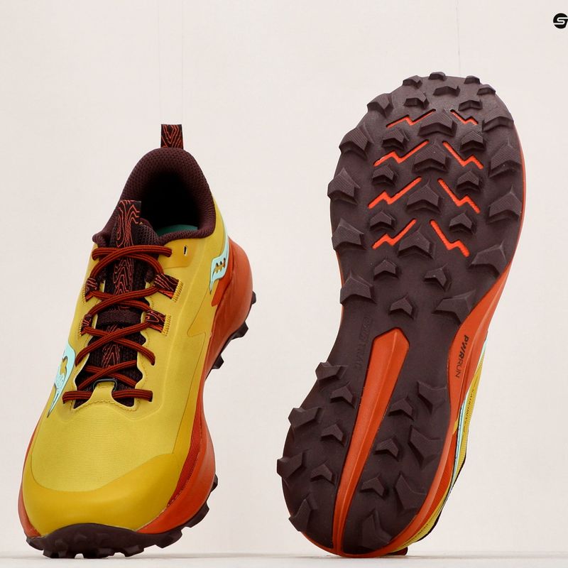 Pánska bežecká obuv Saucony Peregrine 13 yellow-orange S20838-35 19