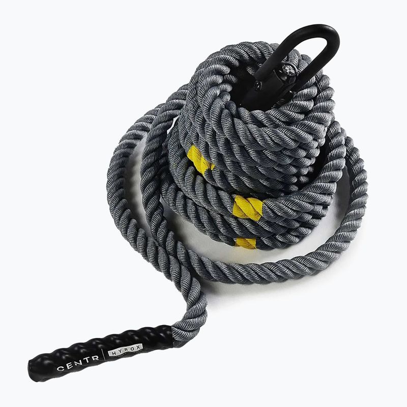 Tréningové lano Centr Competition Power Rope Centr x Hyrox black 2