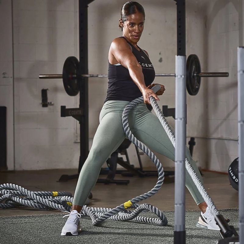 Tréningové lano Centr Competition Power Rope Centr x Hyrox black 6