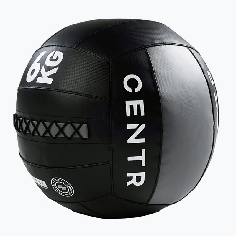 Medicimbalová lopta CENTR Competition Wall Ball Centr x Hyrox 6 kg black 2
