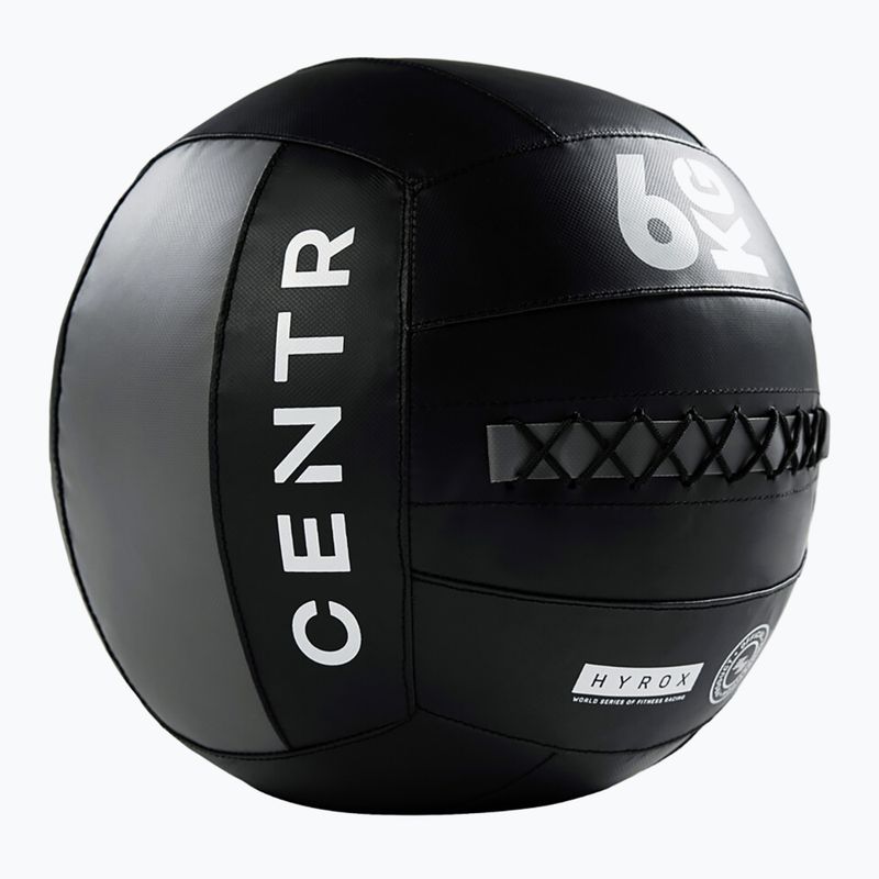 Medicimbalová lopta CENTR Competition Wall Ball Centr x Hyrox 6 kg black 3