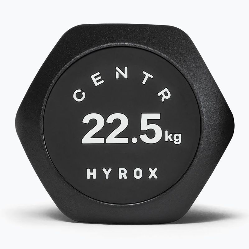 Činka Centr Urethane Dumbbell Centr x Hyrox black 3