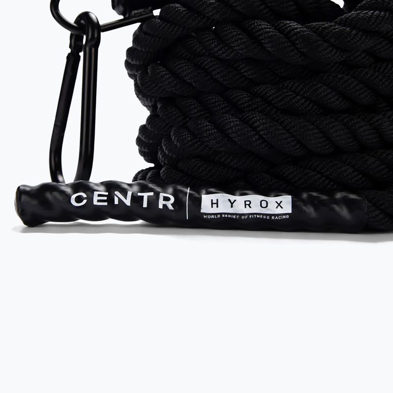 Tréningové lano Centr Competition Battle Rope Youngstars Centr x Hyrox black 3