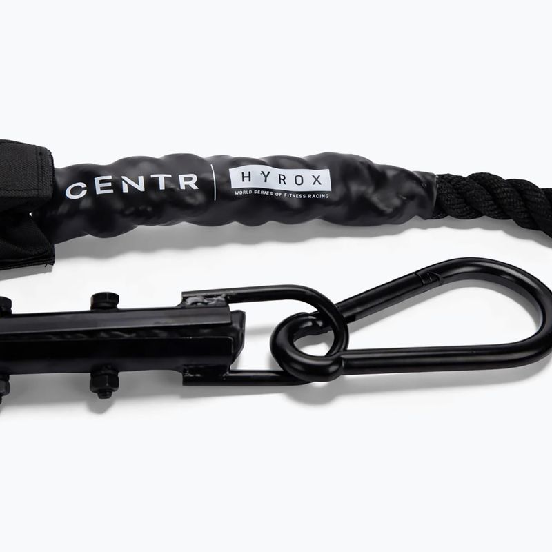 Tréningové lano Centr Competition Pull Rope Youngstars Centr x Hyrox black 4