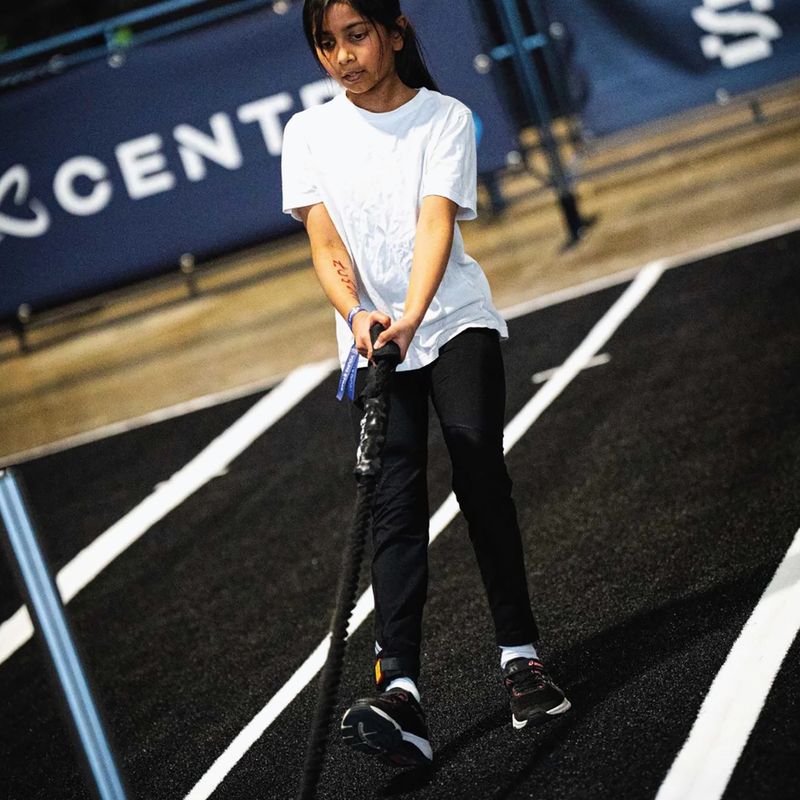 Tréningové lano Centr Competition Pull Rope Youngstars Centr x Hyrox black 10