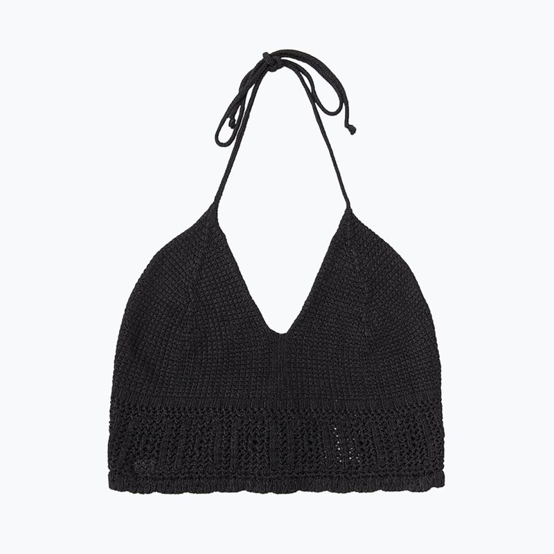 Dámsky top Kaotiko Tiran Crochet Menorca black 5
