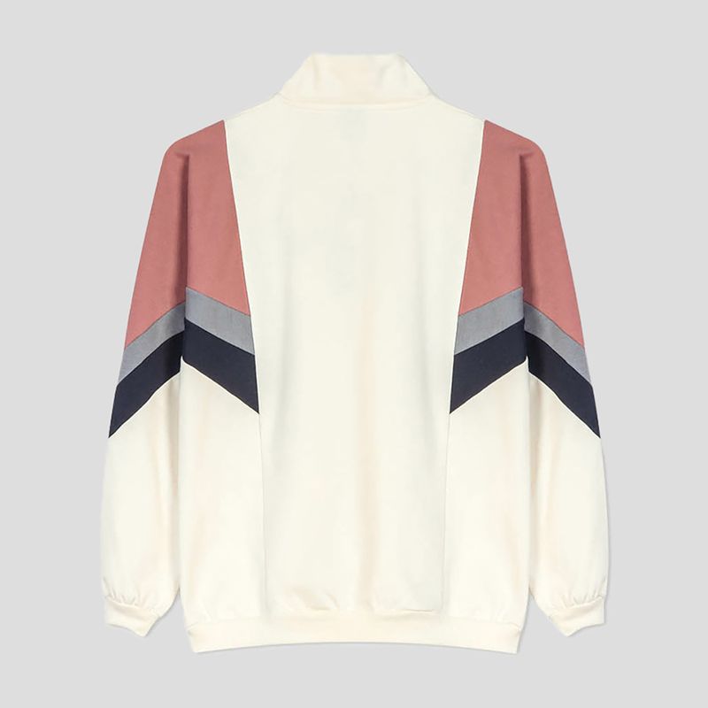 Dámska mikina Kaotiko Nashville ivory / burg / navy / palid blue 4